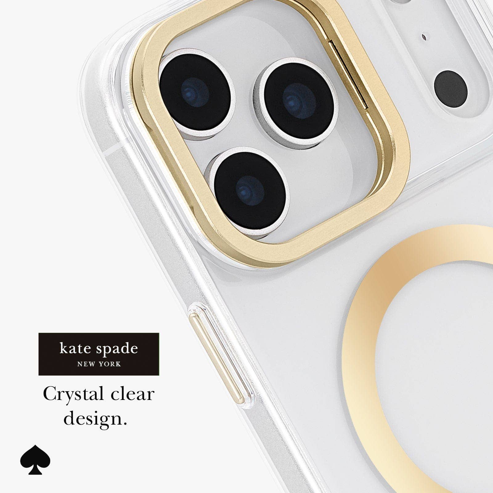 Kate spade new york Icon Clear MagSafe - iPhone 17 Pro Max: Icon Clear
