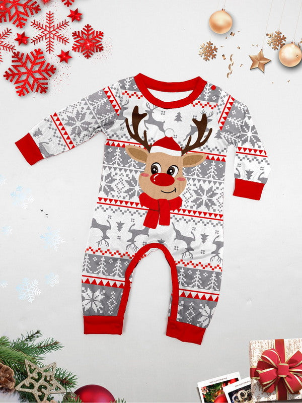 Matching Merry Christmas Santa Print Cozy and Festive Christmas Pajamas for the Whole Family