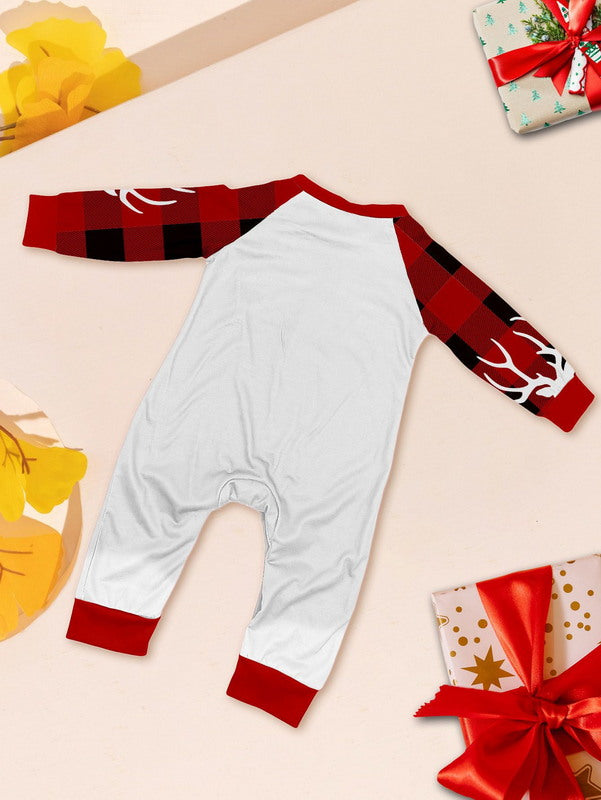 Matching Merry Christmas Reindeer Print Cozy and Festive Christmas Pajamas for the Whole Family