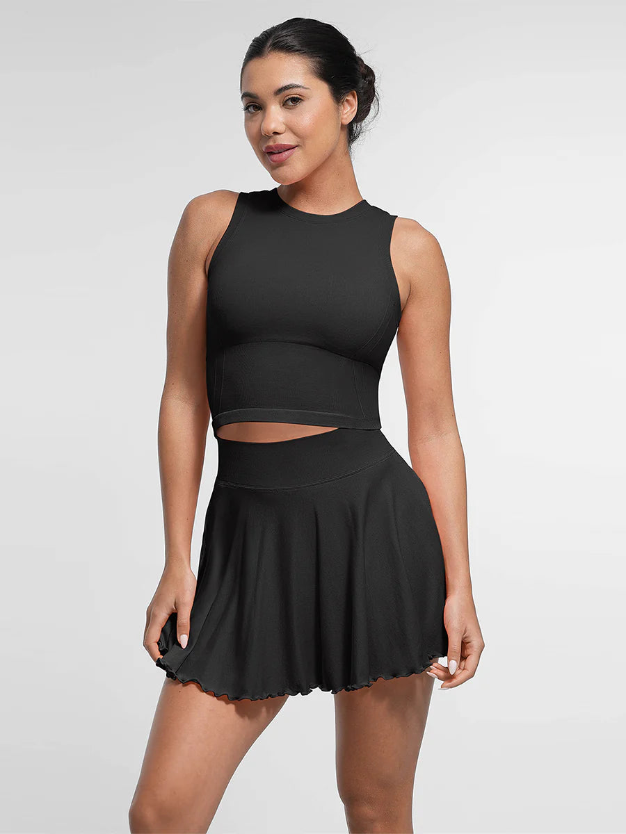 Active Flow Seamless Tennis Skirt