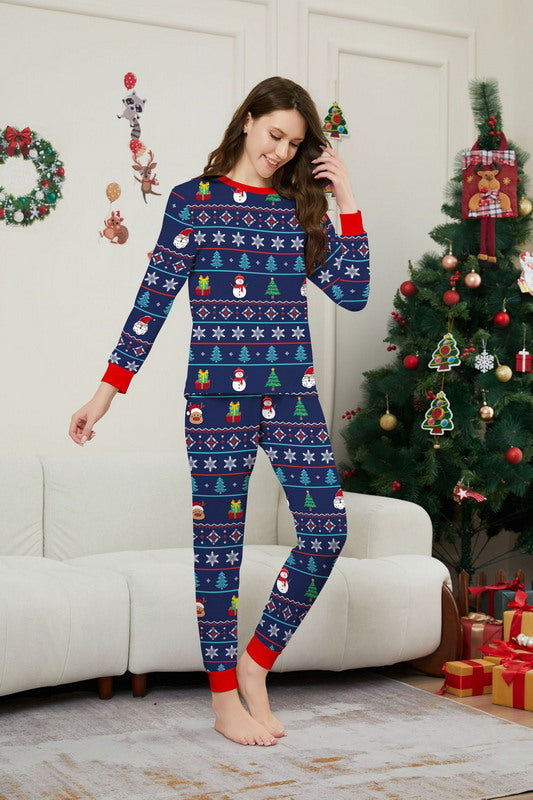 Matching Merry Christmas Tree Print Cozy and Festive Christmas Pajamas for the Whole Family