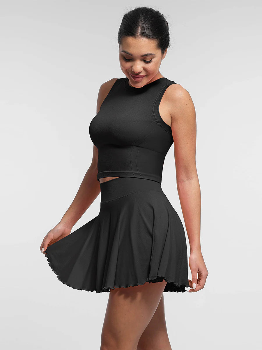 Active Flow Seamless Tennis Skirt
