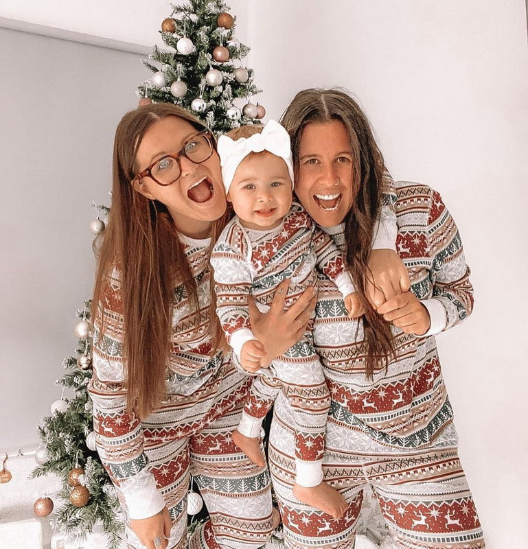 Modern Active Cozy and Festive Christmas Pajamas for the Whole Family