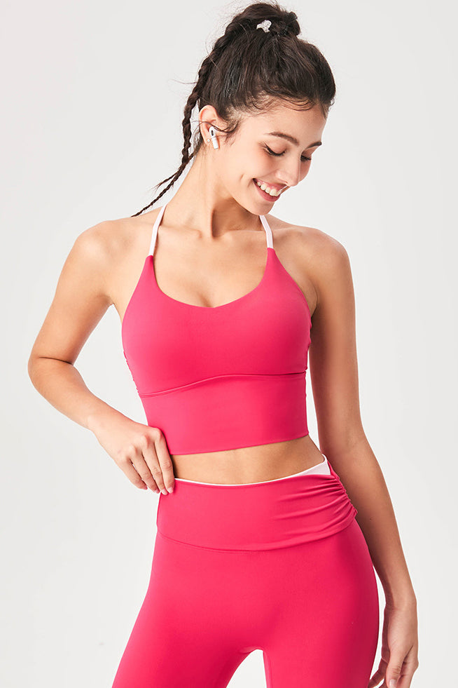 High-Energy Crossback Bra