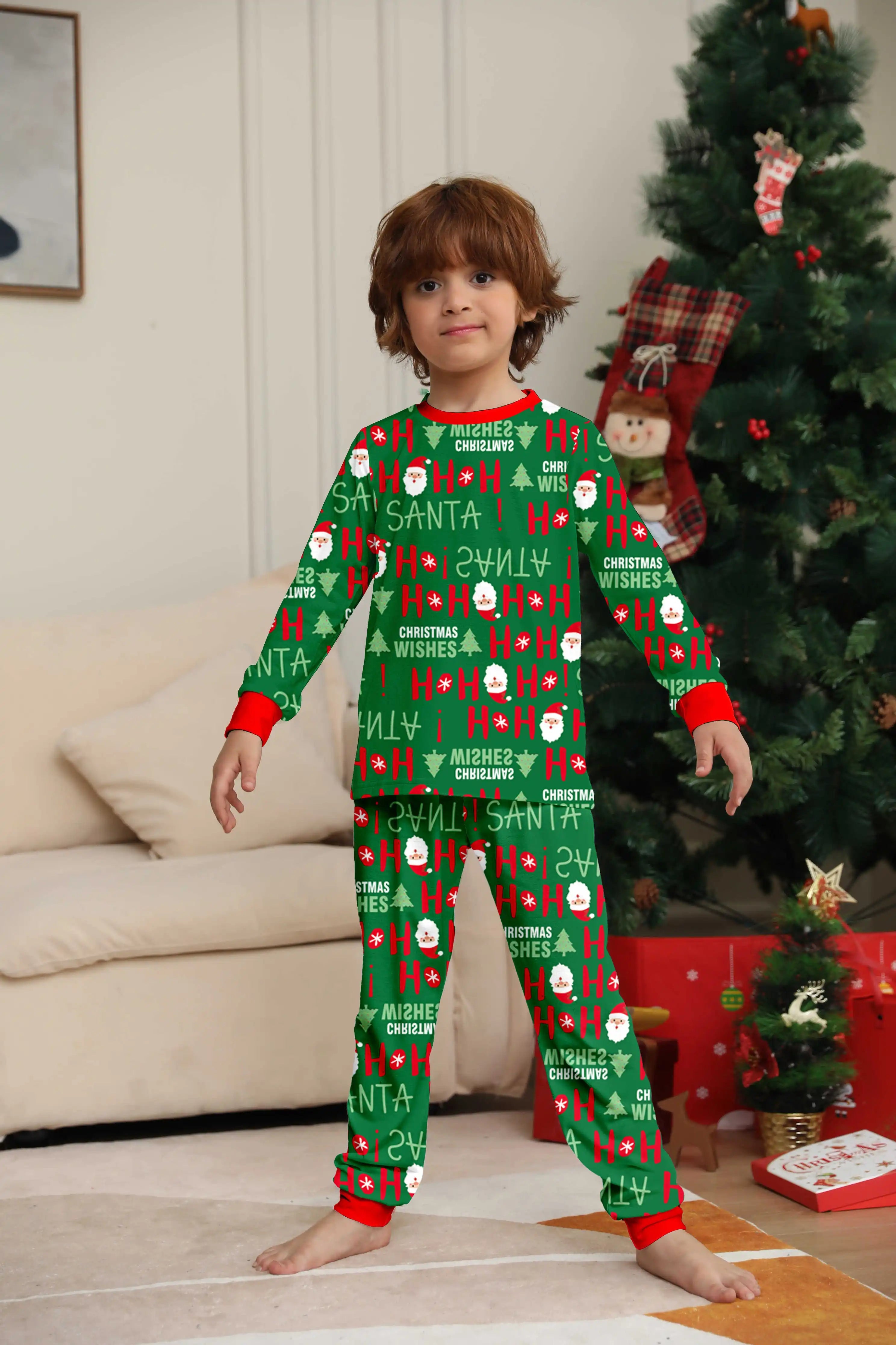 Matching Christmas Wishes Cozy and Festive Christmas Pajamas for the Whole Family