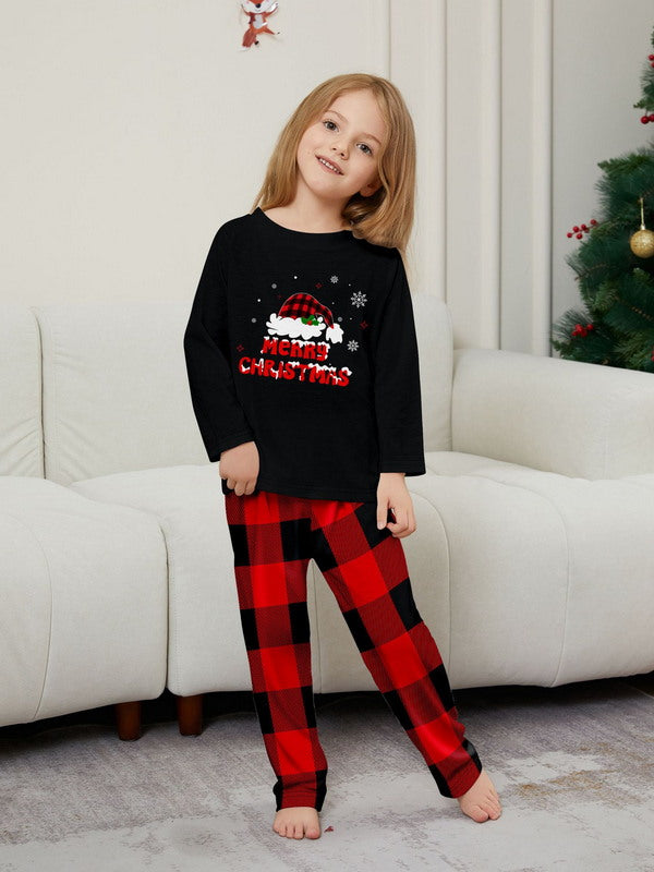 Matching Merry Christmas Santa Print Cozy and Festive Christmas Pajamas for the Whole Family