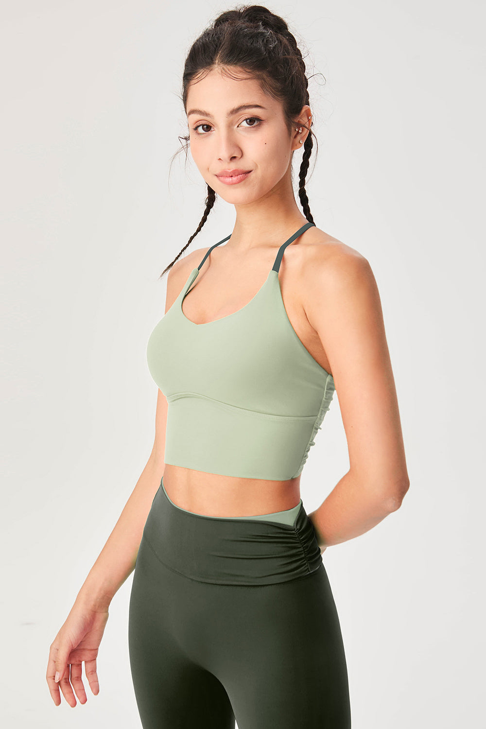 High-Energy Crossback Bra