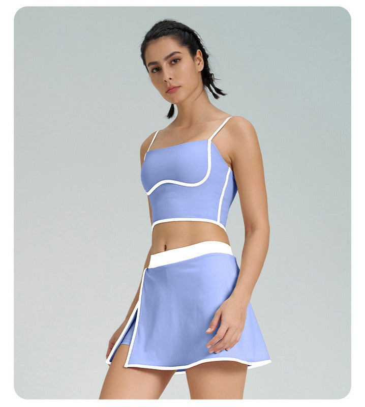 Two-Piece Tennis Skirt Set
