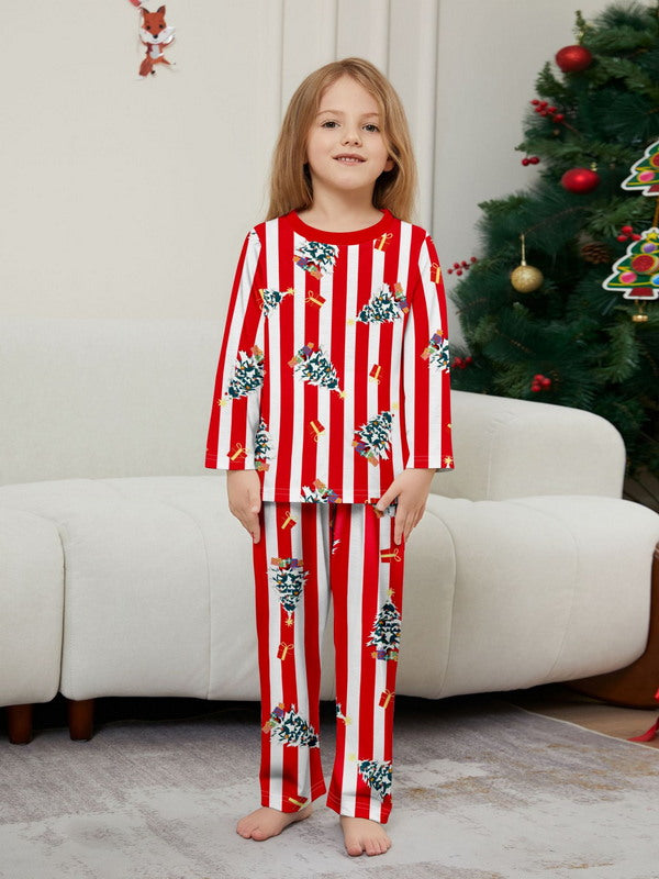 Matching Merry Christmas Tree Print Cozy and Festive Christmas Pajamas for the Whole Family