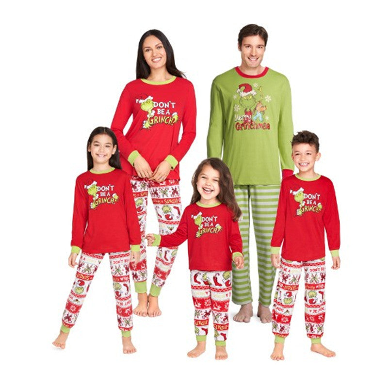 Modern Active Cozy and Festive Christmas Pajamas for the Whole Family I Grinch