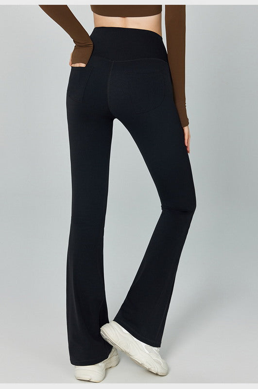 FlareFit High-Waisted Bootcut Leggings