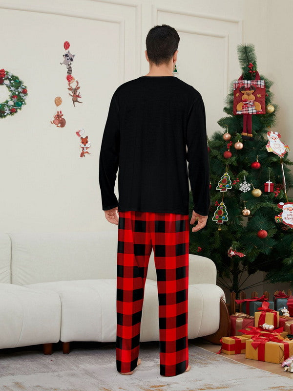 Matching Merry Christmas Santa Print Cozy and Festive Christmas Pajamas for the Whole Family