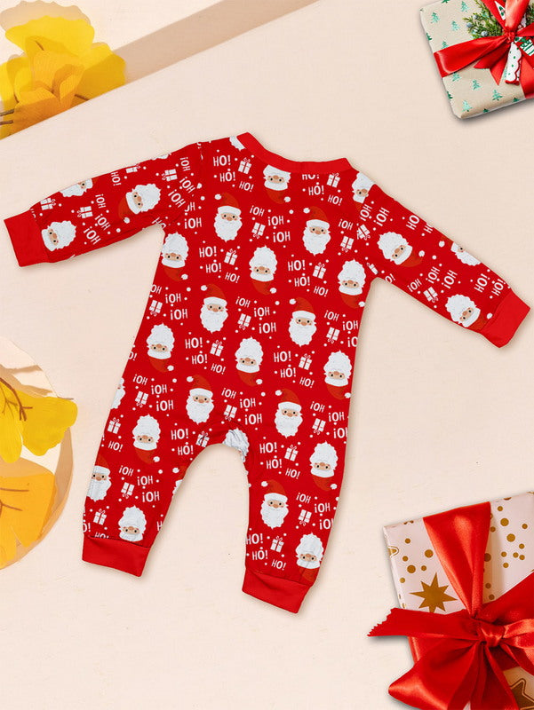 Matching Merry Christmas Santa Print Cozy and Festive Christmas Pajamas for the Whole Family