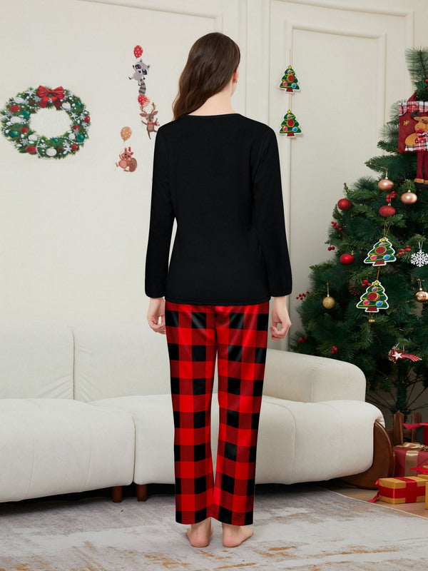 Matching Merry Christmas Santa Print Cozy and Festive Christmas Pajamas for the Whole Family