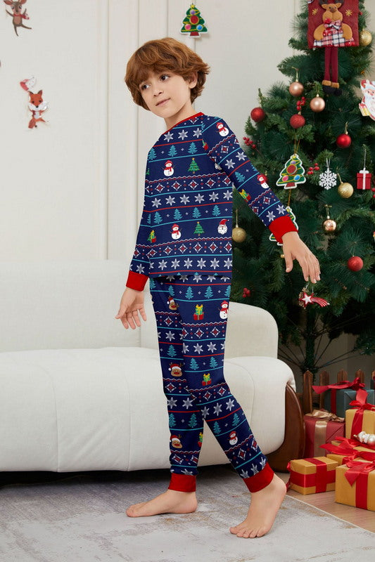 Matching Merry Christmas Tree Print Cozy and Festive Christmas Pajamas for the Whole Family