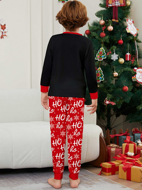 Matching Merry Christmas Santa Print Cozy and Festive Christmas Pajamas for the Whole Family