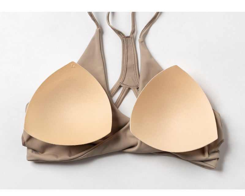 Twist-Front Padded Sports Bra