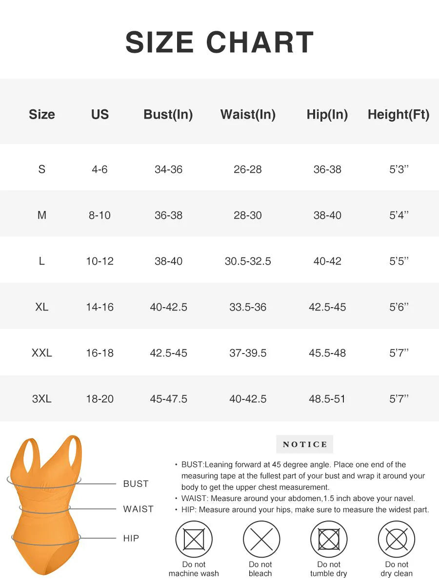 Sculpting One-Piece Swimsuit with Tummy Control and Removable Cups