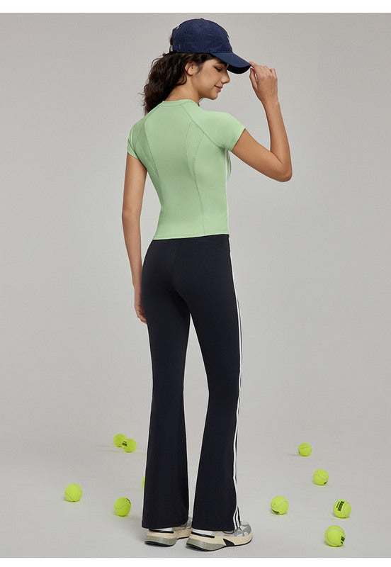 Zip-Up Performance Tee