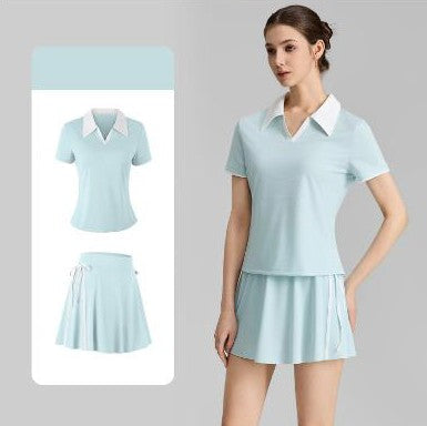 CourtPolo Tennis Dress Set