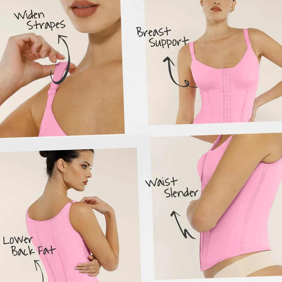 Adjustable Chest & Back Support Waist Trainer Vest