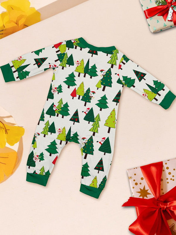 Matching Merry Christmas Trees Print Cozy and Festive Christmas Pajamas for the Whole Family