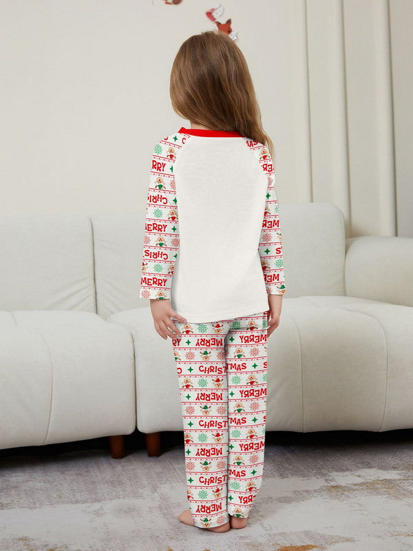 Matching Merry Christmas Santa Print Cozy and Festive Christmas Pajamas for the Whole Family