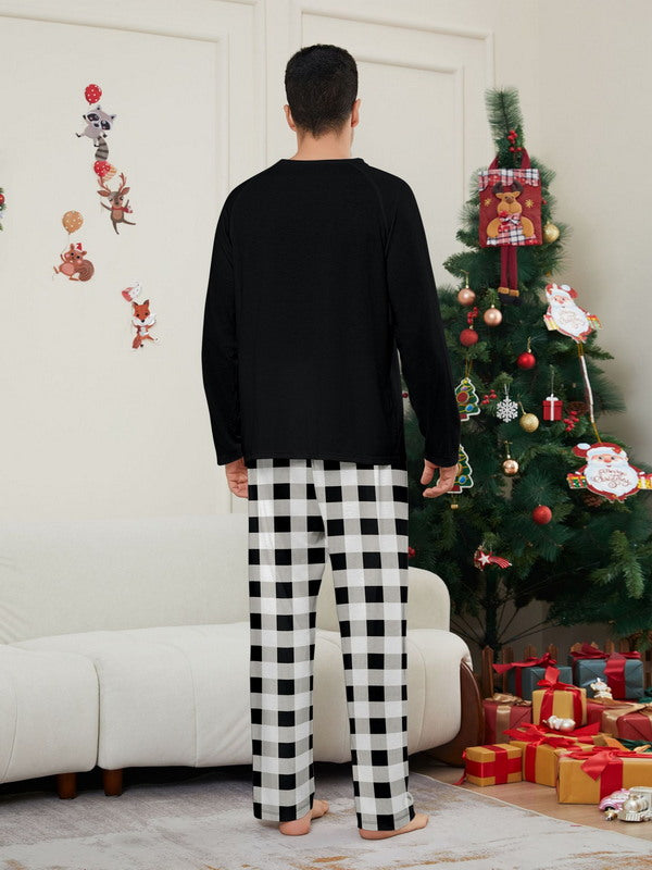 Matching Merry Christmas We Are Family Print Cozy and Festive Christmas Pajamas for the Whole Family