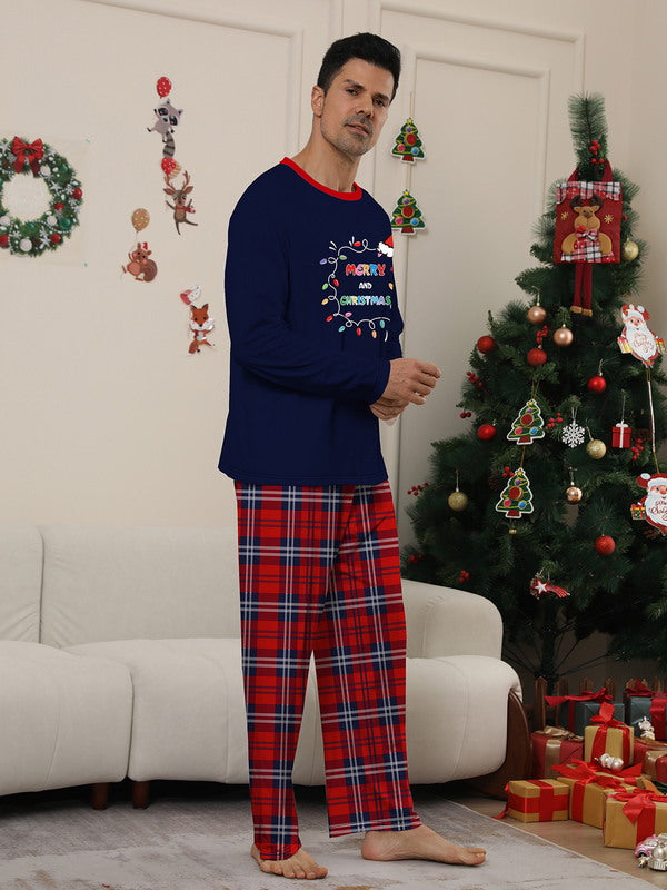 Matching Merry Christmas Santa Print Cozy and Festive Christmas Pajamas for the Whole Family
