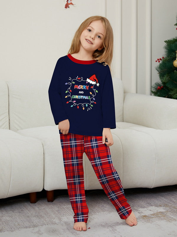 Matching Merry Christmas Santa Print Cozy and Festive Christmas Pajamas for the Whole Family