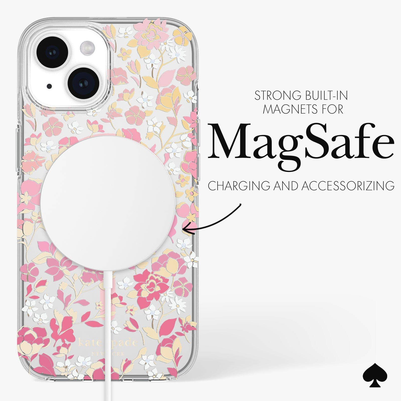 Kate spade new york iPhone 15 / 14 / 13 Flowerbed MagSafe: Flowerbed
