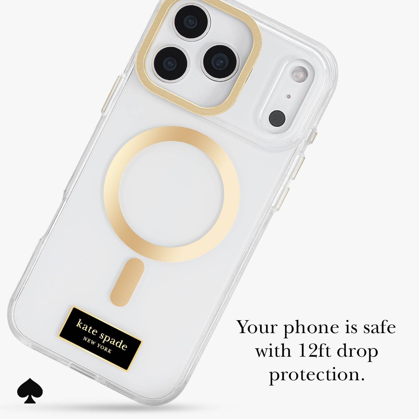 Kate spade new york Icon Clear MagSafe - iPhone 17 Pro Max: Icon Clear