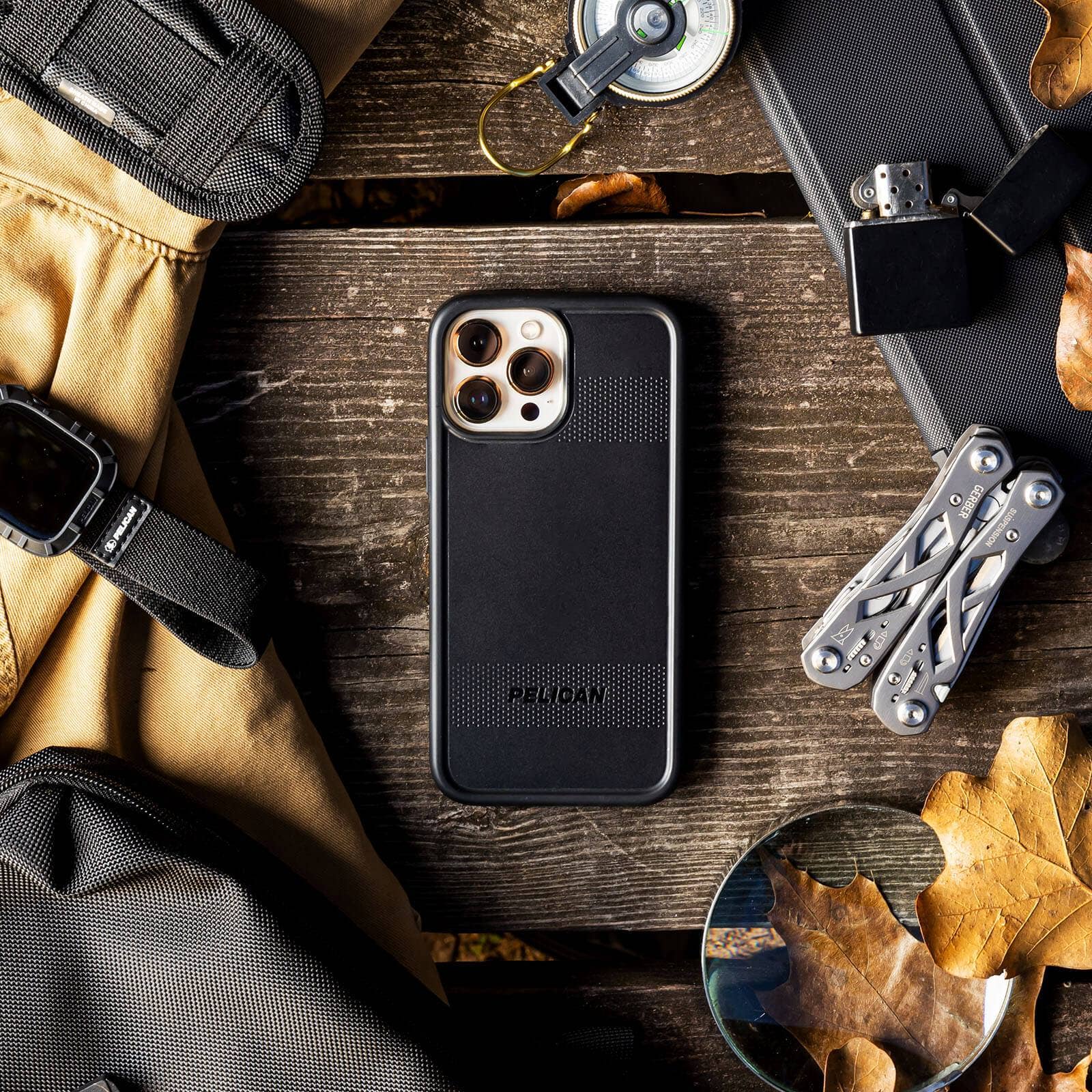 Pelican Protector (Black) - iPhone 13 Pro: Black