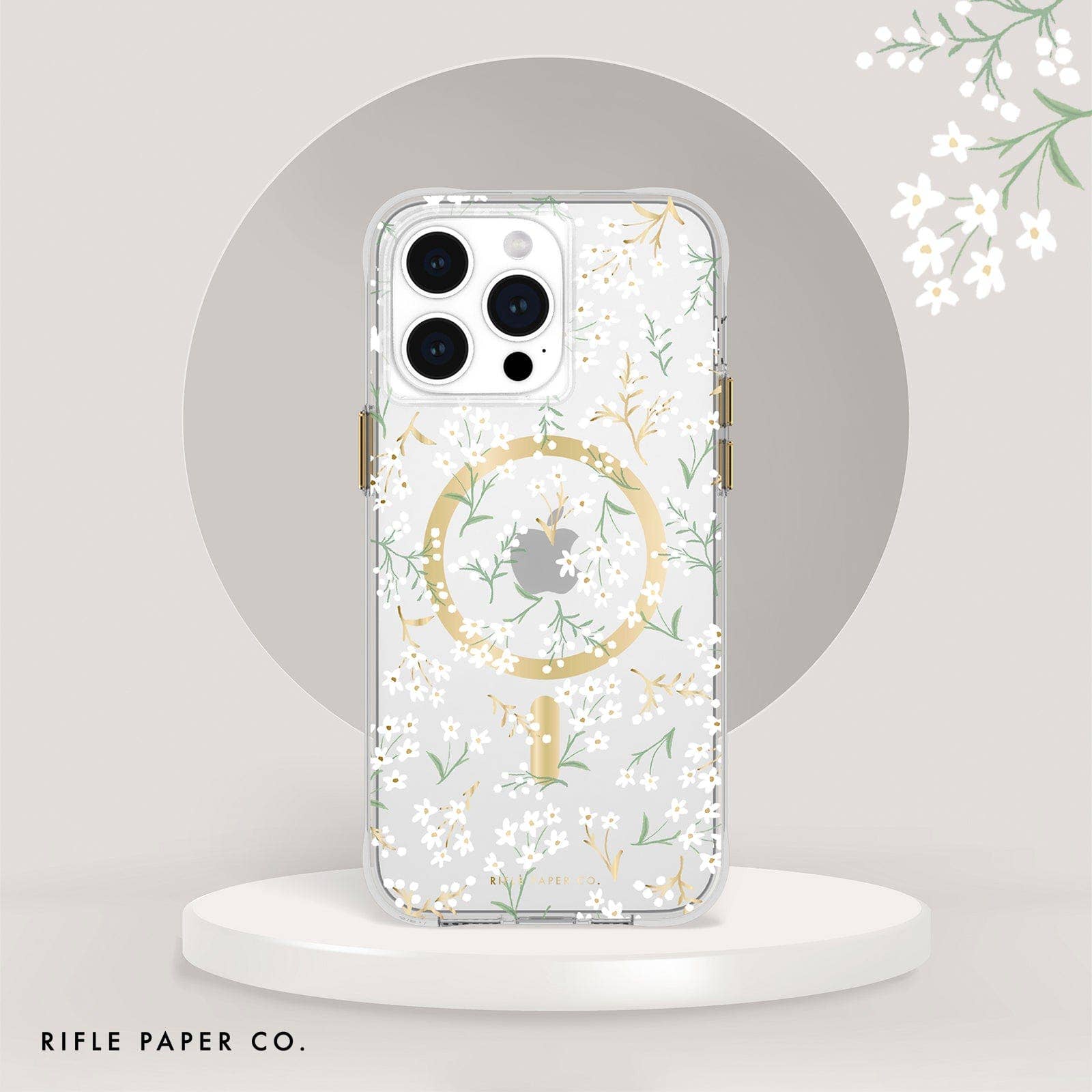Rifle Paper Co. Petite Fleurs MagSafe - iPhone 15 Pro Max: Petite Fleurs