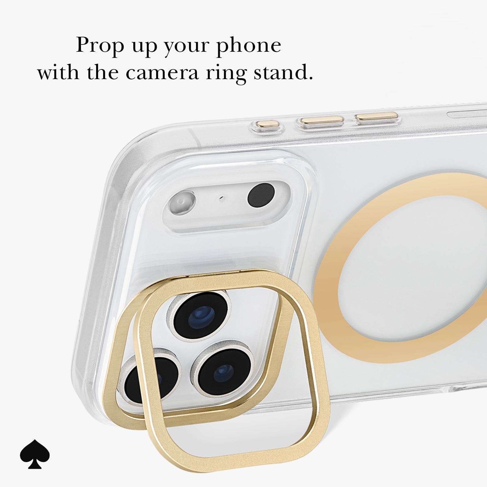 Kate spade new york Icon Clear MagSafe - iPhone 17 Pro Max: Icon Clear