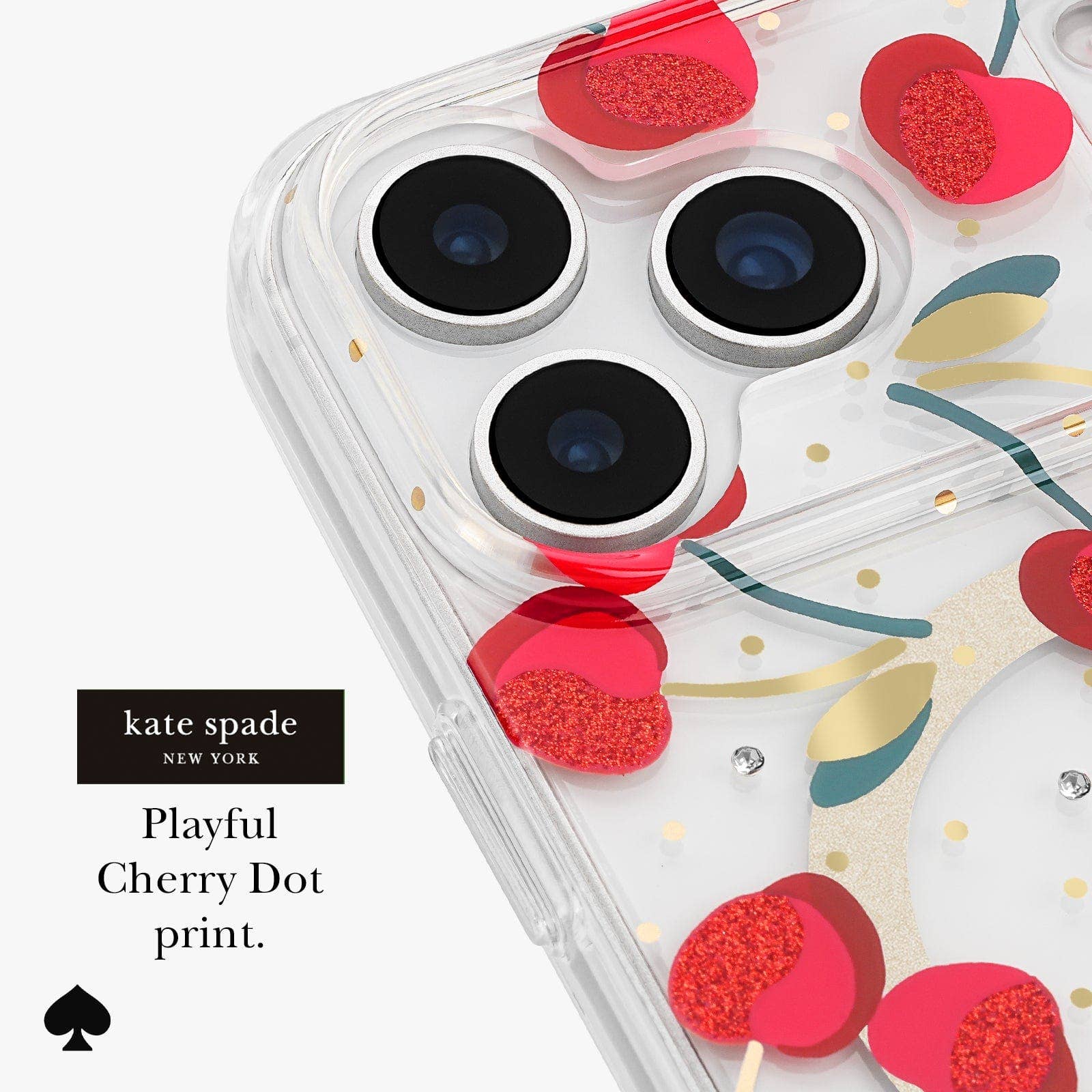 Kate spade new york Cherry Dot MagSafe - iPhone 17 Pro: Cherry Dot