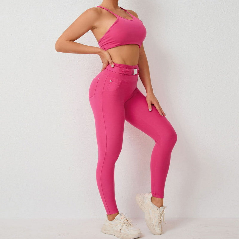 Modern Active Seamless 2-Piece Leggings  Activewear Set