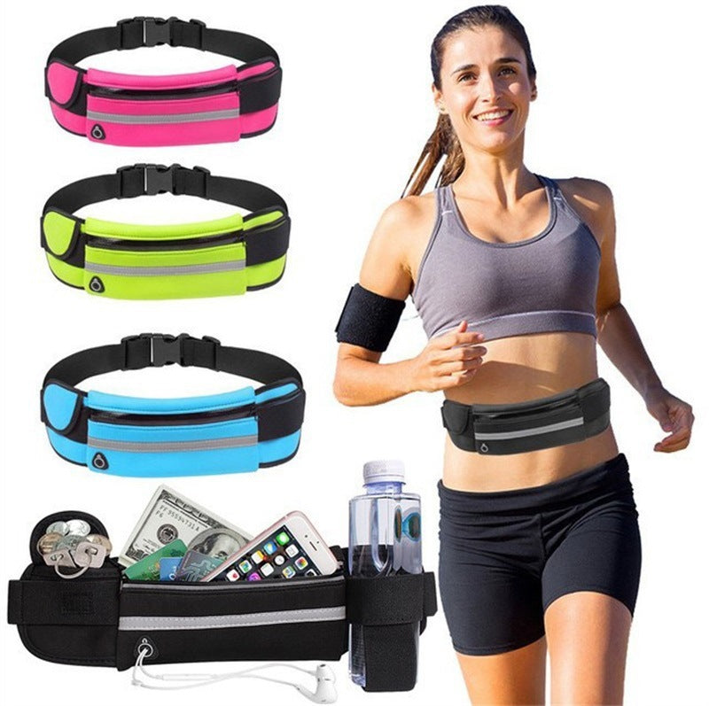 Modern Active Travel Multifunctional Reflective Sports Pocket Mini Fanny Pack