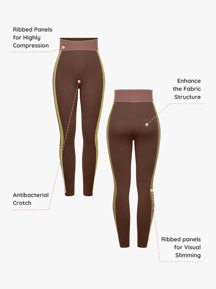 Seamless High-Waisted Leg Shaping Slimming Yoga Legging