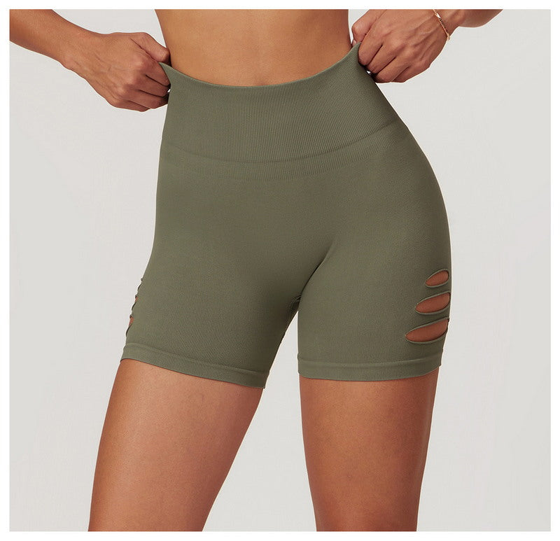 Modern Active High-Waist Yoga Shorts