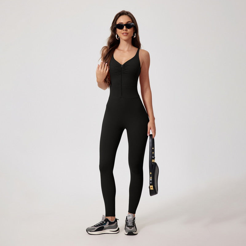 Zip Seamless Jumpsuit