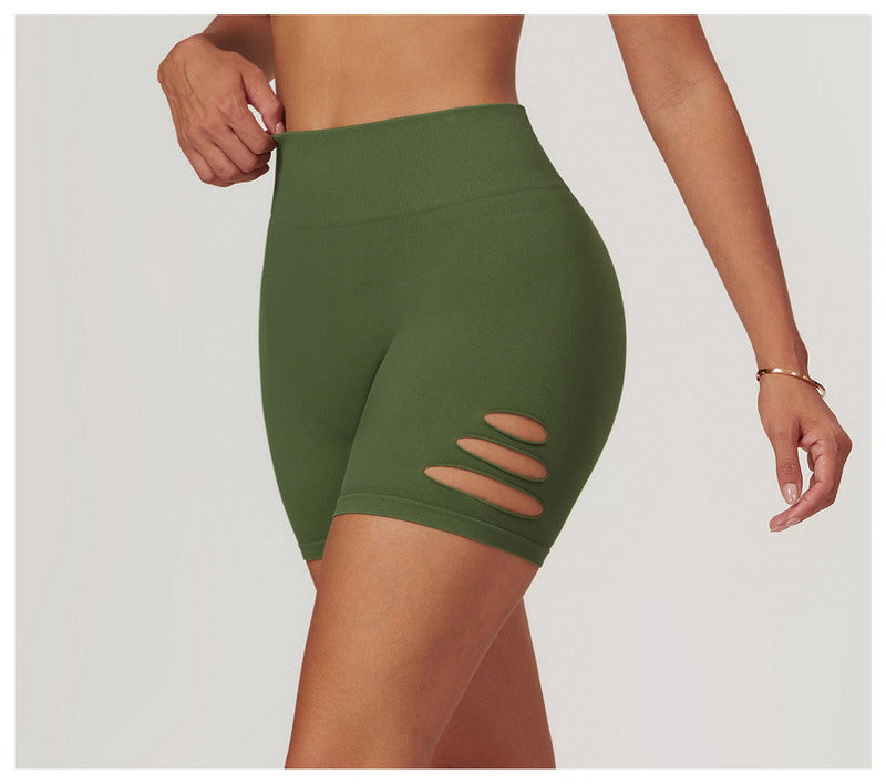 Modern Active High-Waist Yoga Shorts