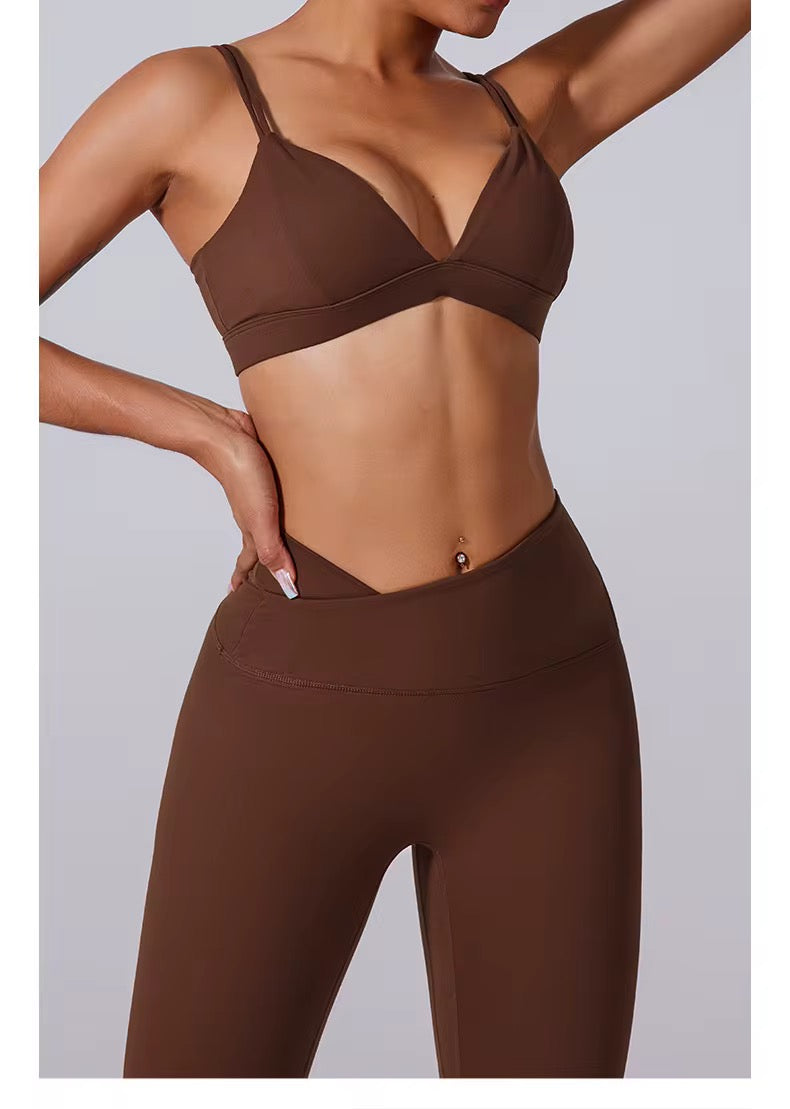 Strappy Yoga Bra