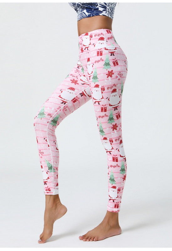 Modern Active Christmas Leggings