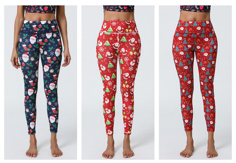 Modern Active Christmas Leggings