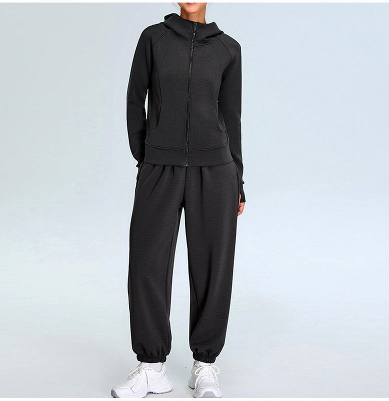 Full-Zip Hoodie and Jogger Set