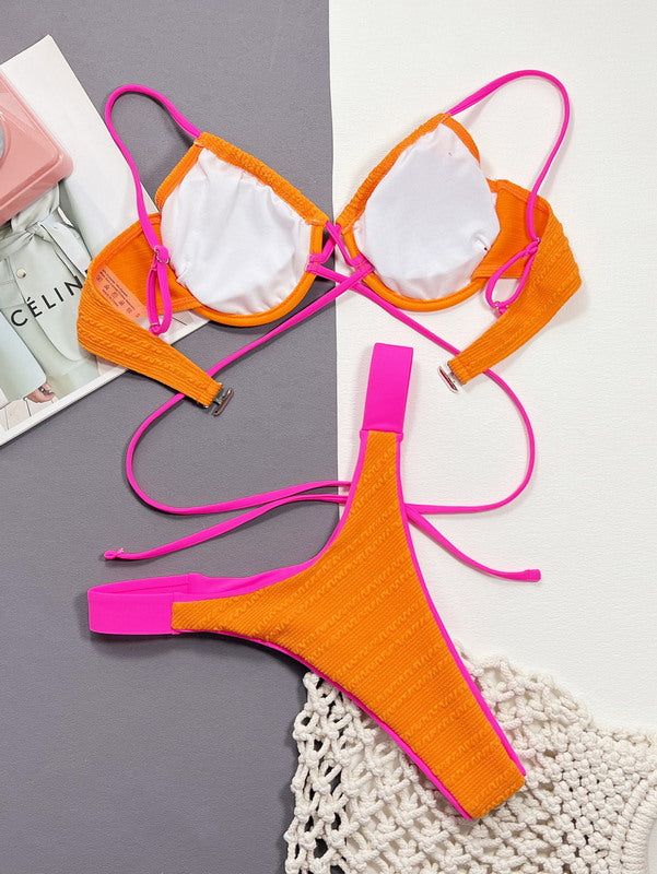 Two-Piece Bikini Swimwear Set