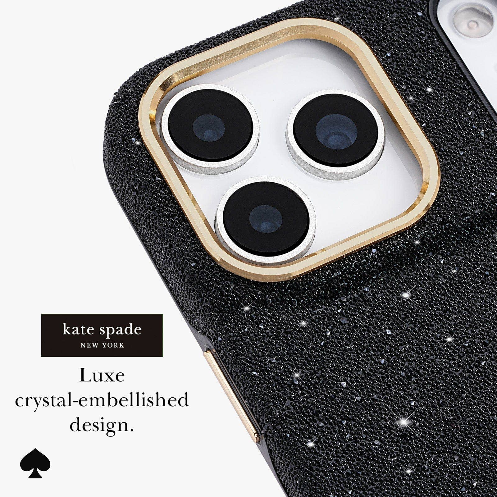 Kate spade new york Crystal Pavé MagSafe - iPhone 17 Pro Max: Nightfall Crystal Pavé