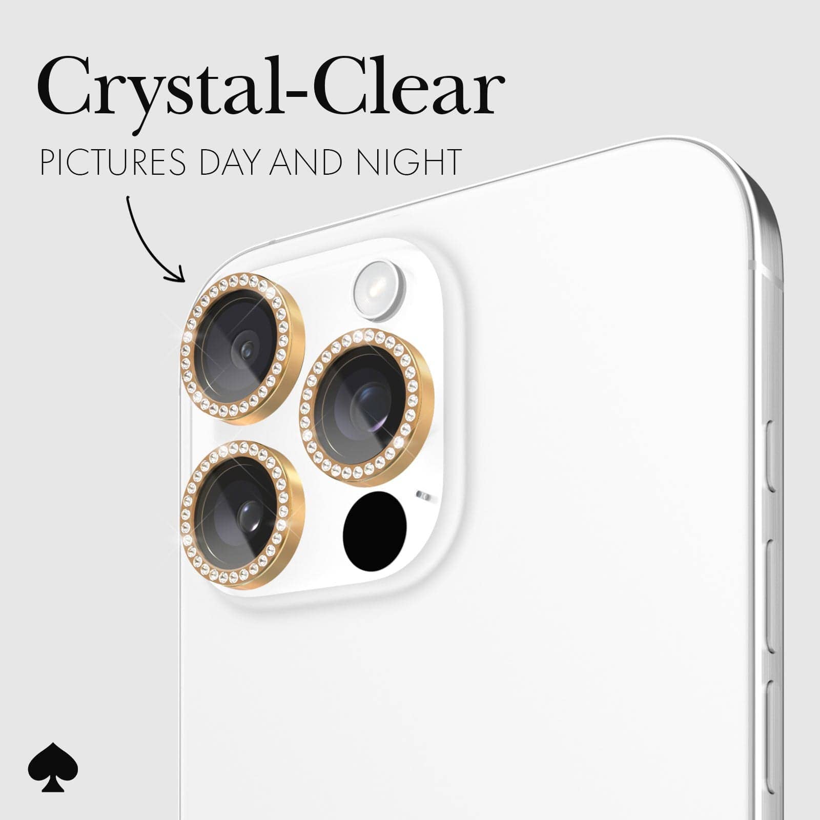 Kate spade new york iPhone 16 Pro/Pro Max Lens Set in Stone: Set In Stone