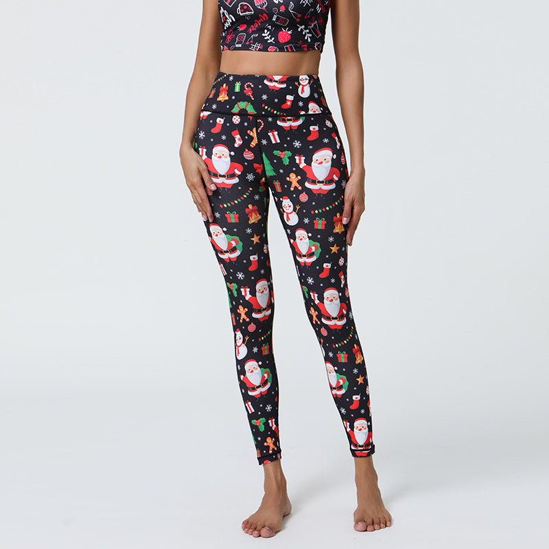 Modern Active Christmas Leggings